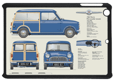 Morris Mini Traveller (Wood) 1960-67 Small Tablet Covers